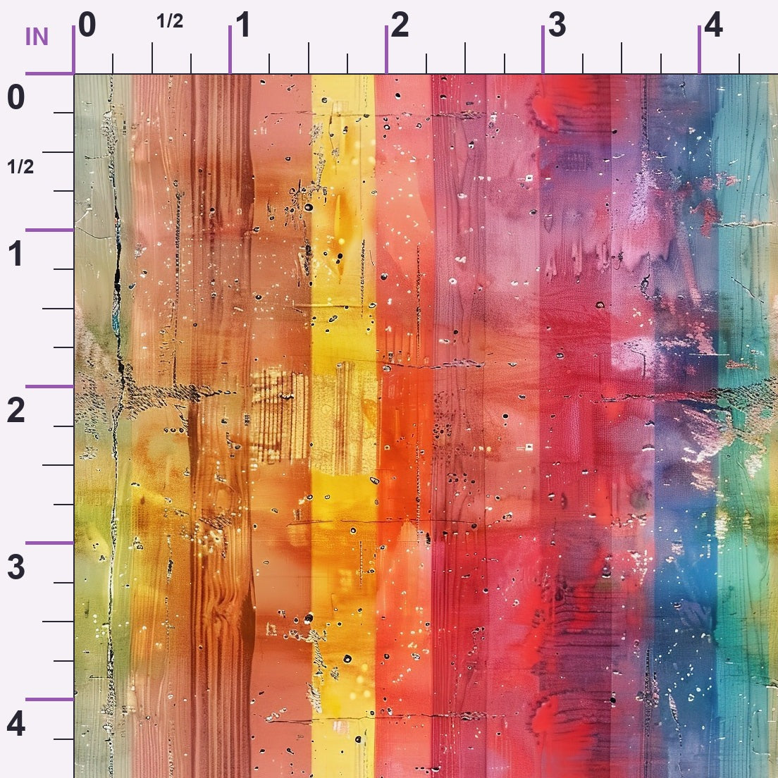 Weathered Spectrum Pattern 6 Minky Fabric