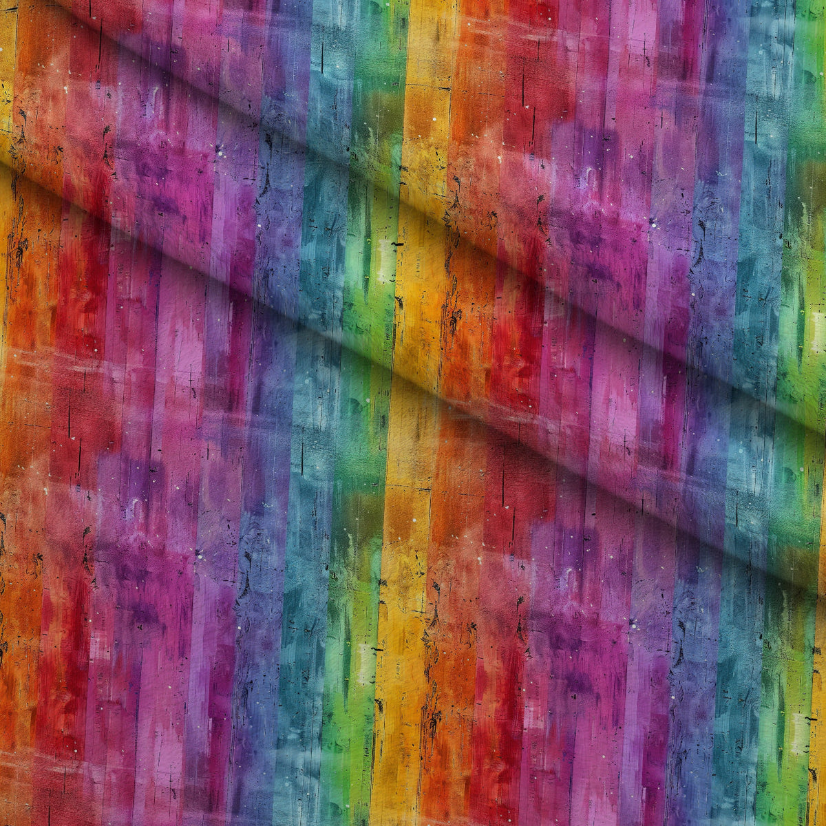 Weathered Spectrum Pattern 7 Minky Fabric