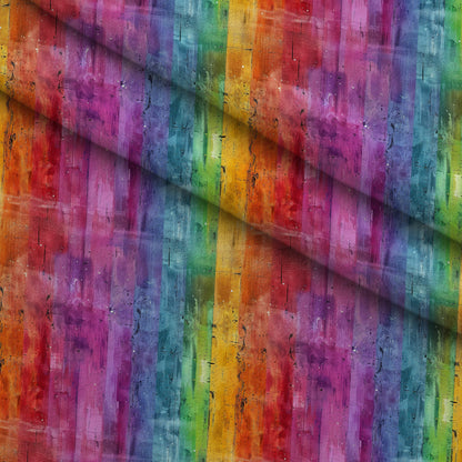 Weathered Spectrum Pattern 7 Minky Fabric