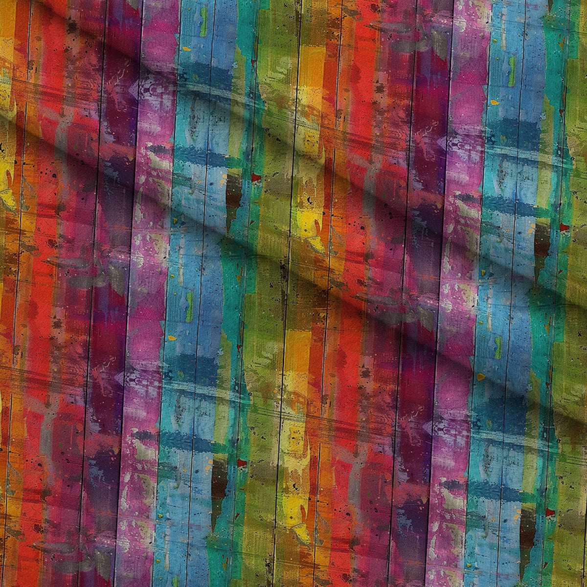 Weathered Spectrum Pattern 8 Minky Fabric
