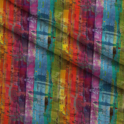 Weathered Spectrum Pattern 8 Minky Fabric