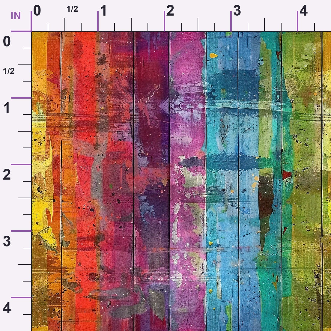 Weathered Spectrum Pattern 8 Minky Fabric