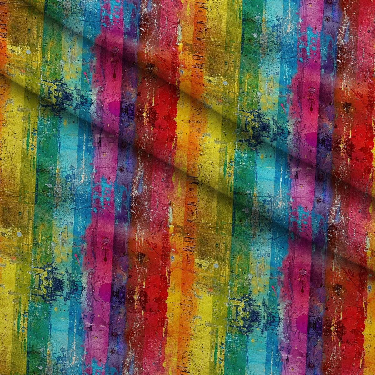 Weathered Spectrum Pattern 9 Minky Fabric