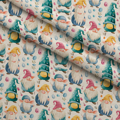 Whiskered Egg Hunt Pattern 1 Minky Fabric