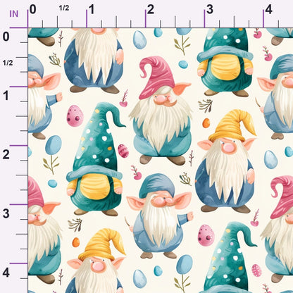 Whiskered Egg Hunt Pattern 1 Minky Fabric