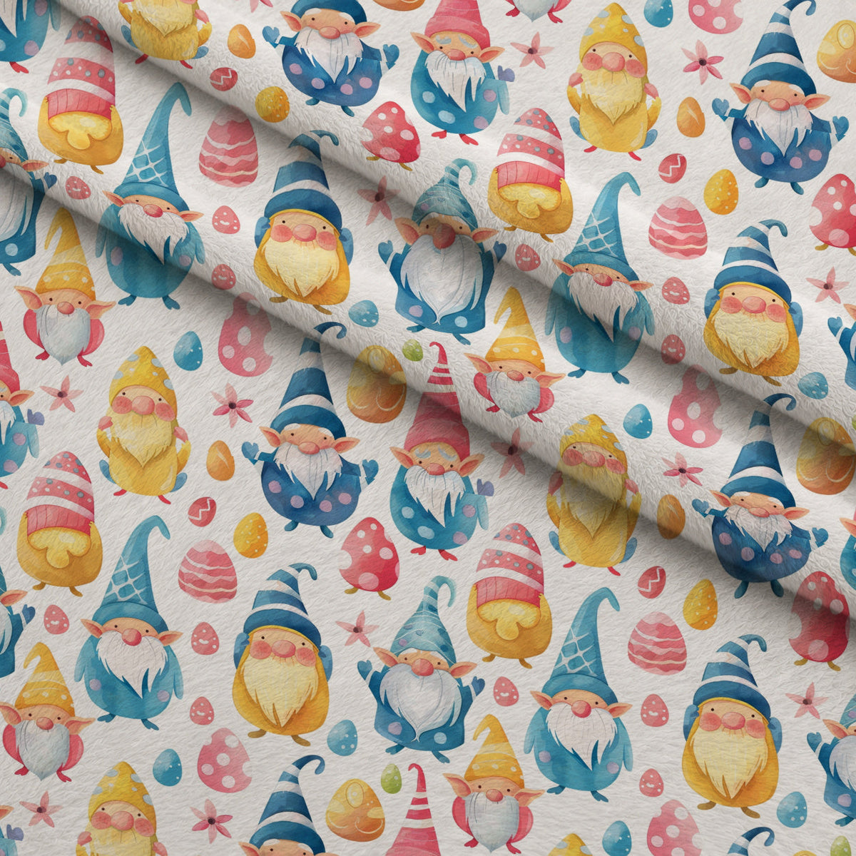 Whiskered Egg Hunt Pattern 10 Minky Fabric