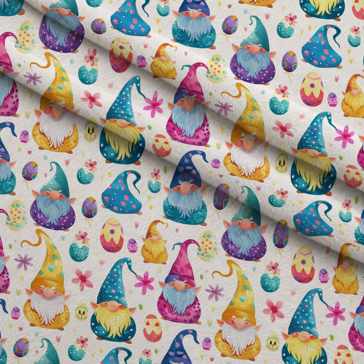 Whiskered Egg Hunt Pattern 11 Minky Fabric
