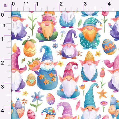 Whiskered Egg Hunt Pattern 12 Minky Fabric