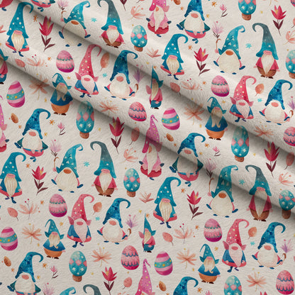 Whiskered Egg Hunt Pattern 8 Minky Fabric