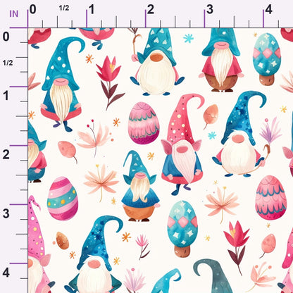 Whiskered Egg Hunt Pattern 8 Minky Fabric