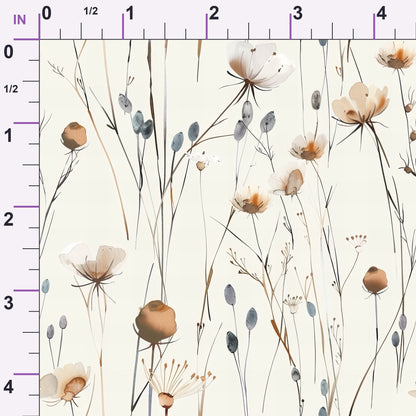 Whispering Stems Pattern 10 Minky Fabric