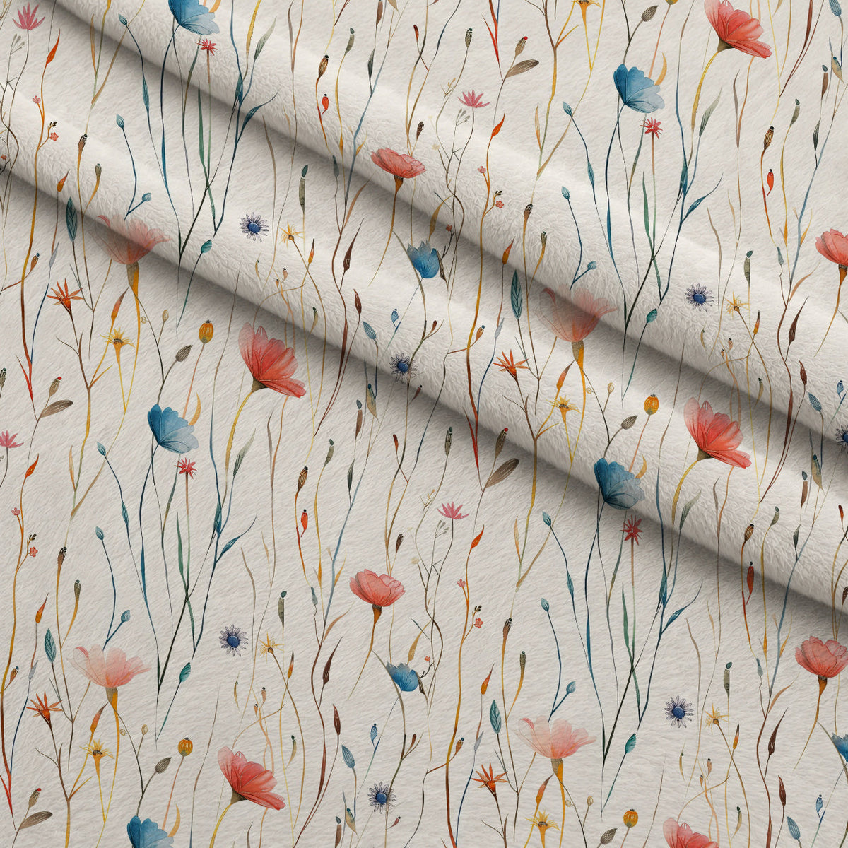 Whispering Stems Pattern 11 Minky Fabric