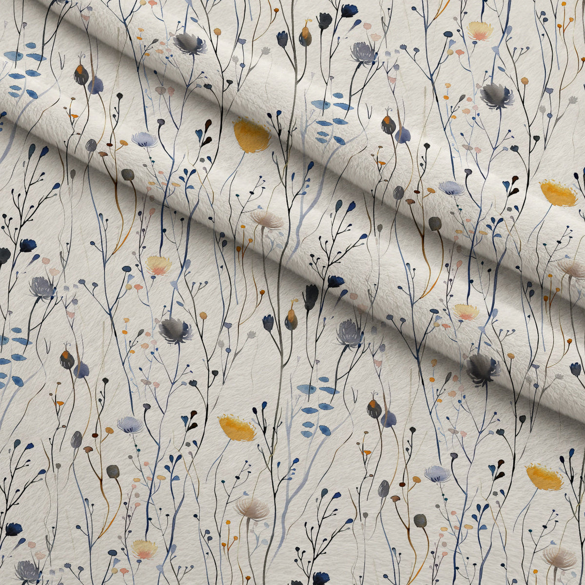 Whispering Stems Pattern 4 Minky Fabric