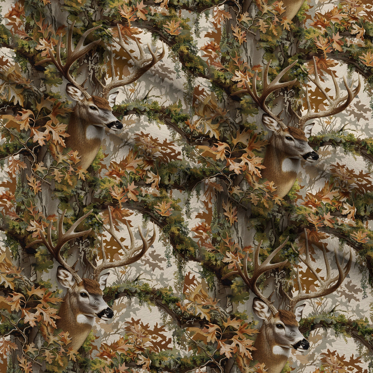Whitetail Woods Pattern 12 Minky Fabric