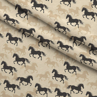 Wild Gallop Pattern 1 Minky Fabric