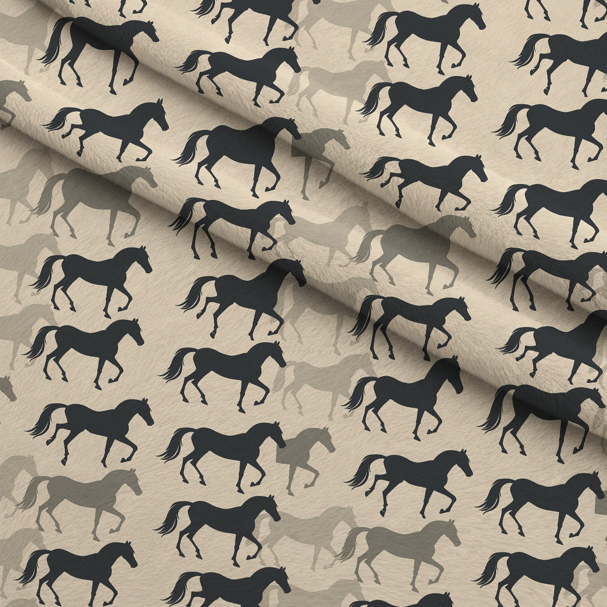 Wild Gallop Pattern 2 Minky Fabric