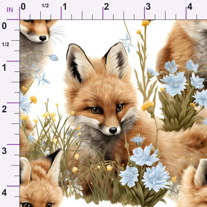 Wildflower Kits Pattern 1 Minky Fabric
