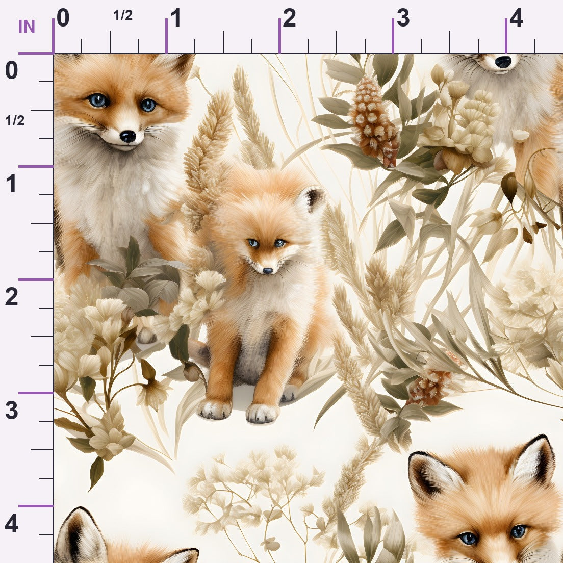 Wildflower Kits Pattern 24 Minky Fabric