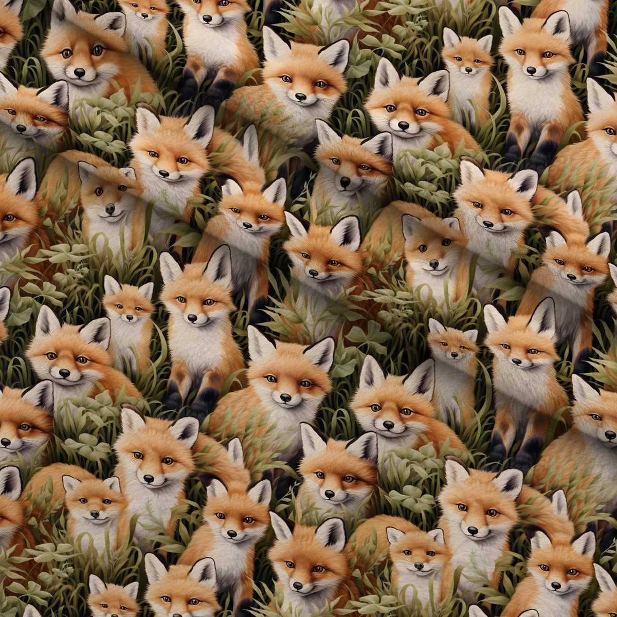 Wildflower Kits Pattern 4 Minky Fabric