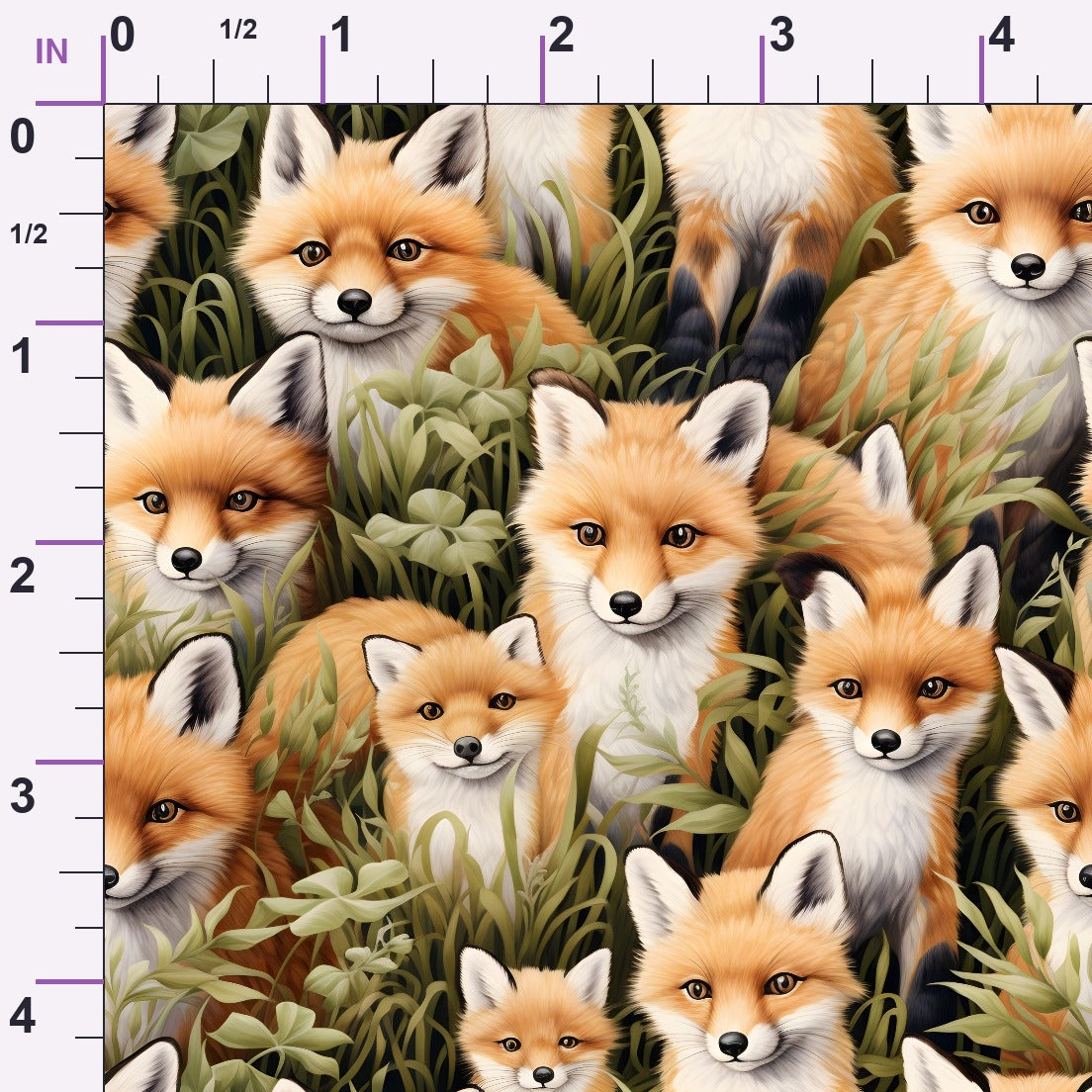 Wildflower Kits Pattern 4 Minky Fabric