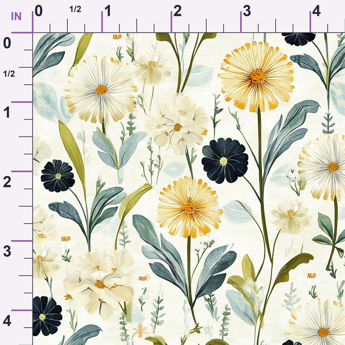 Wildflower Wishes Pattern 1 Minky Fabric