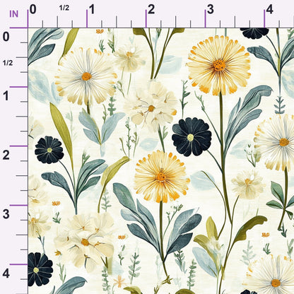 Wildflower Wishes Pattern 1 Minky Fabric