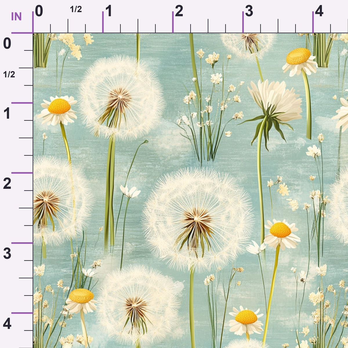 Wildflower Wishes Pattern 11 Minky Fabric