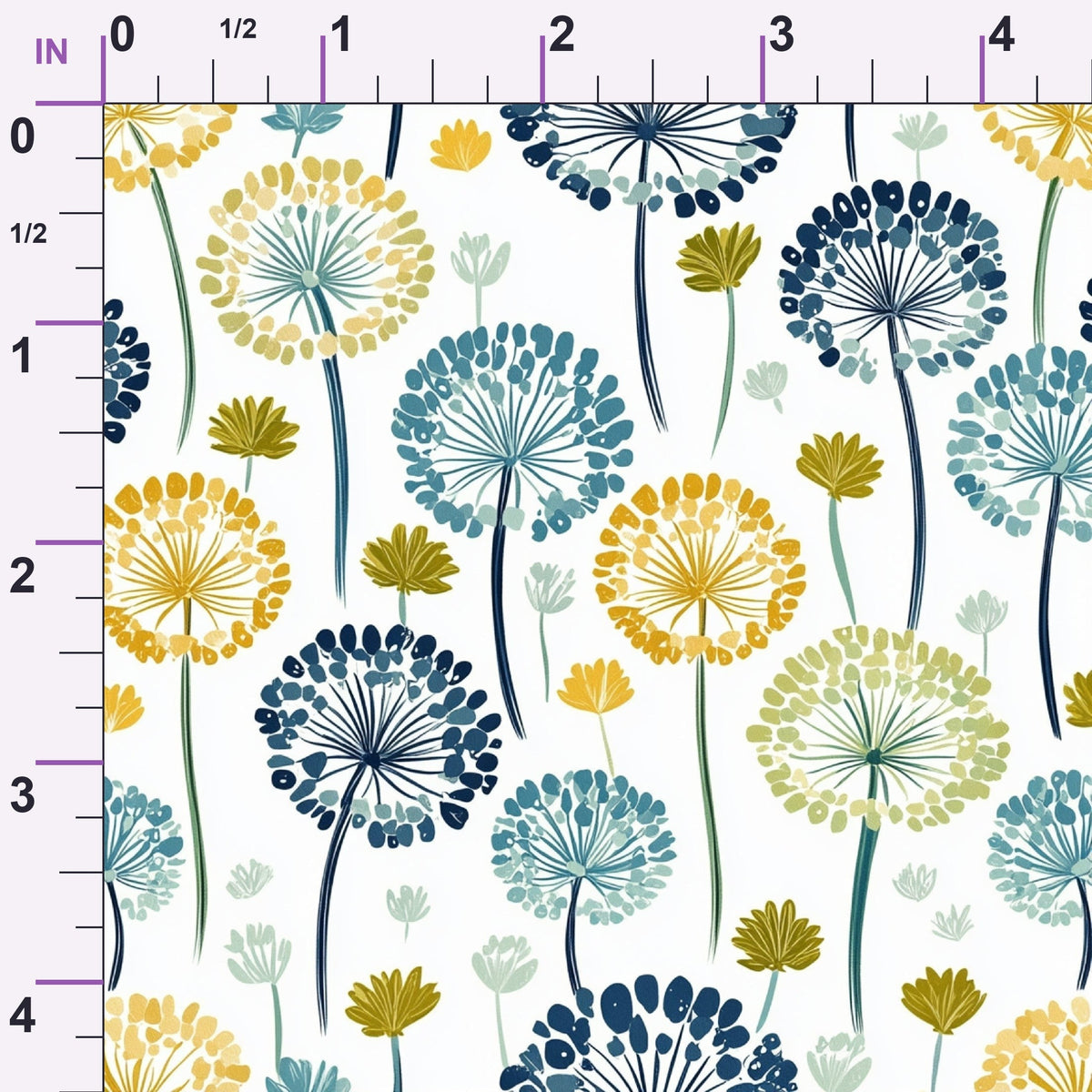 Wildflower Wishes Pattern 14 Minky Fabric