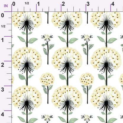 Wildflower Wishes Pattern 16 Minky Fabric