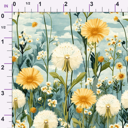 Wildflower Wishes Pattern 2 Minky Fabric