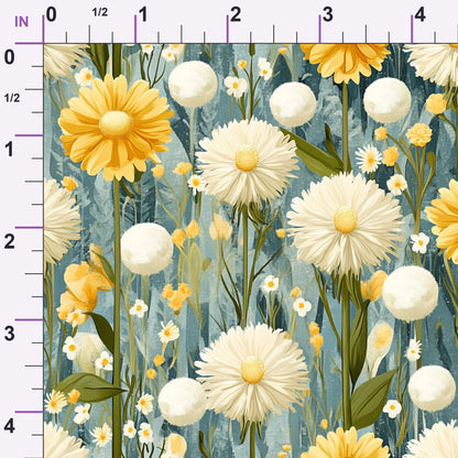 Wildflower Wishes Pattern 24 Minky Fabric