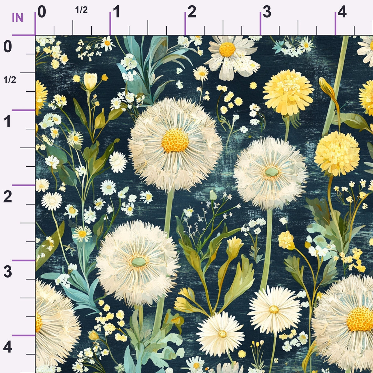 Wildflower Wishes Pattern 6 Minky Fabric