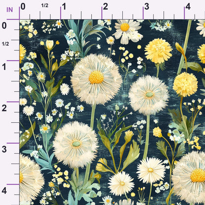 Wildflower Wishes Pattern 6 Minky Fabric