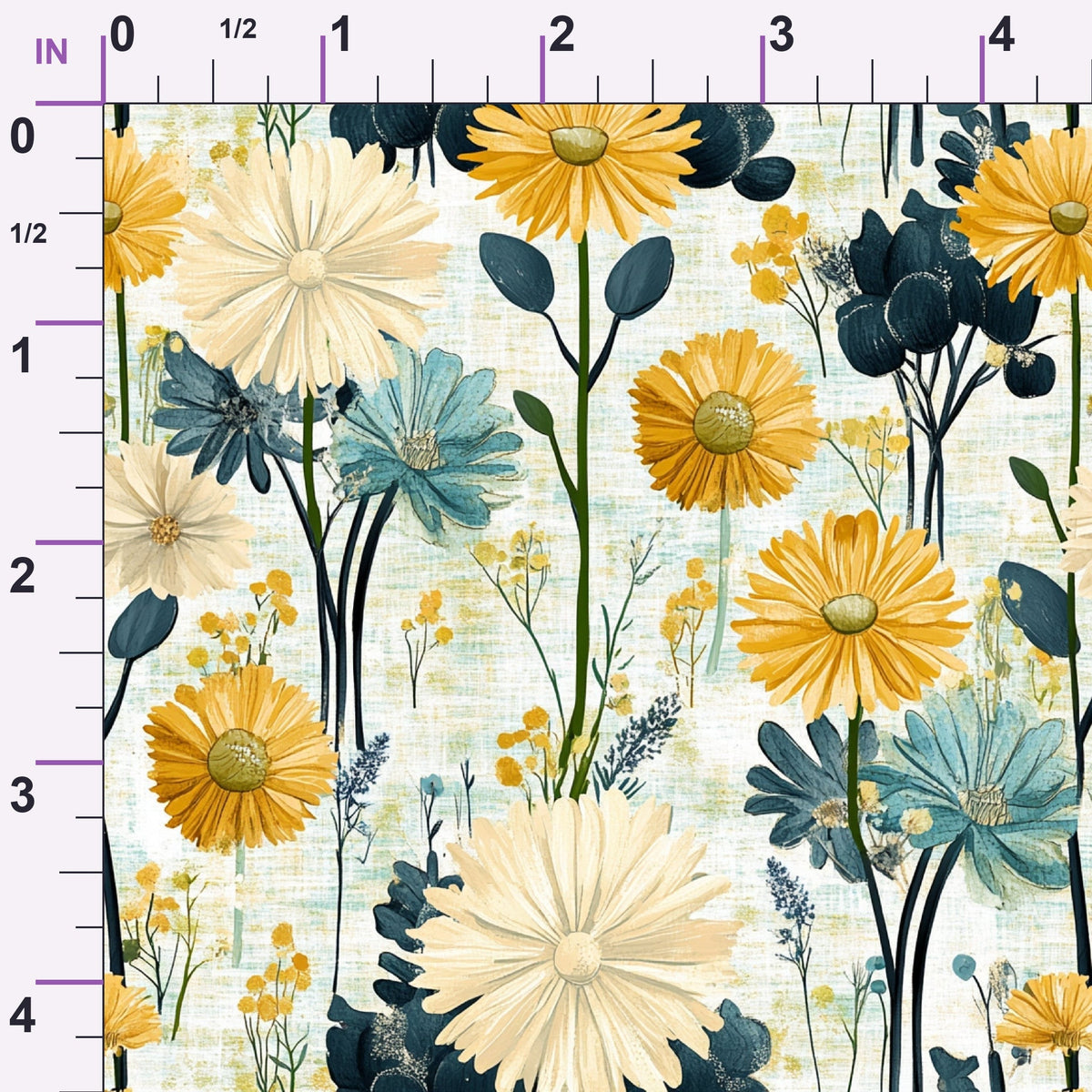 Wildflower Wishes Pattern 8 Minky Fabric