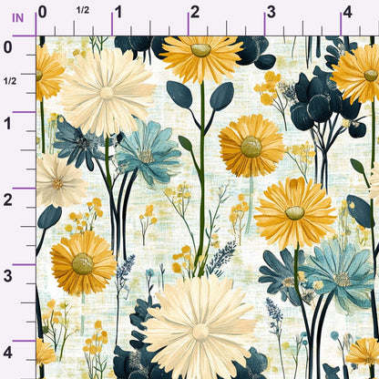 Wildflower Wishes Pattern 8 Minky Fabric