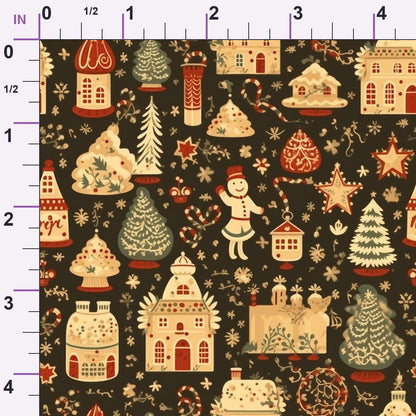 Winterberry Songbirds Pattern 14 Minky Fabric