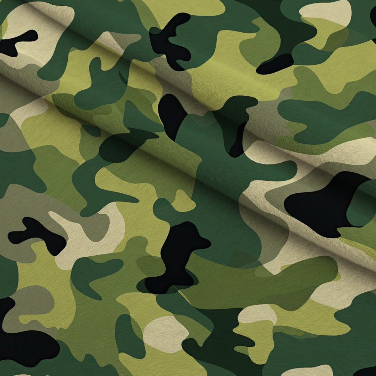 Woodland Recon Pattern 10 Minky Fabric