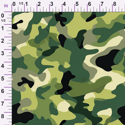 Woodland Recon Pattern 10 Minky Fabric