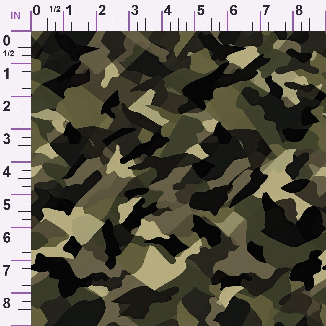 Woodland Recon Pattern 2 Minky Fabric