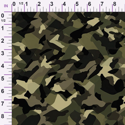 Woodland Recon Pattern 2 Minky Fabric
