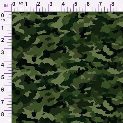 Woodland Recon Pattern 4 Minky Fabric