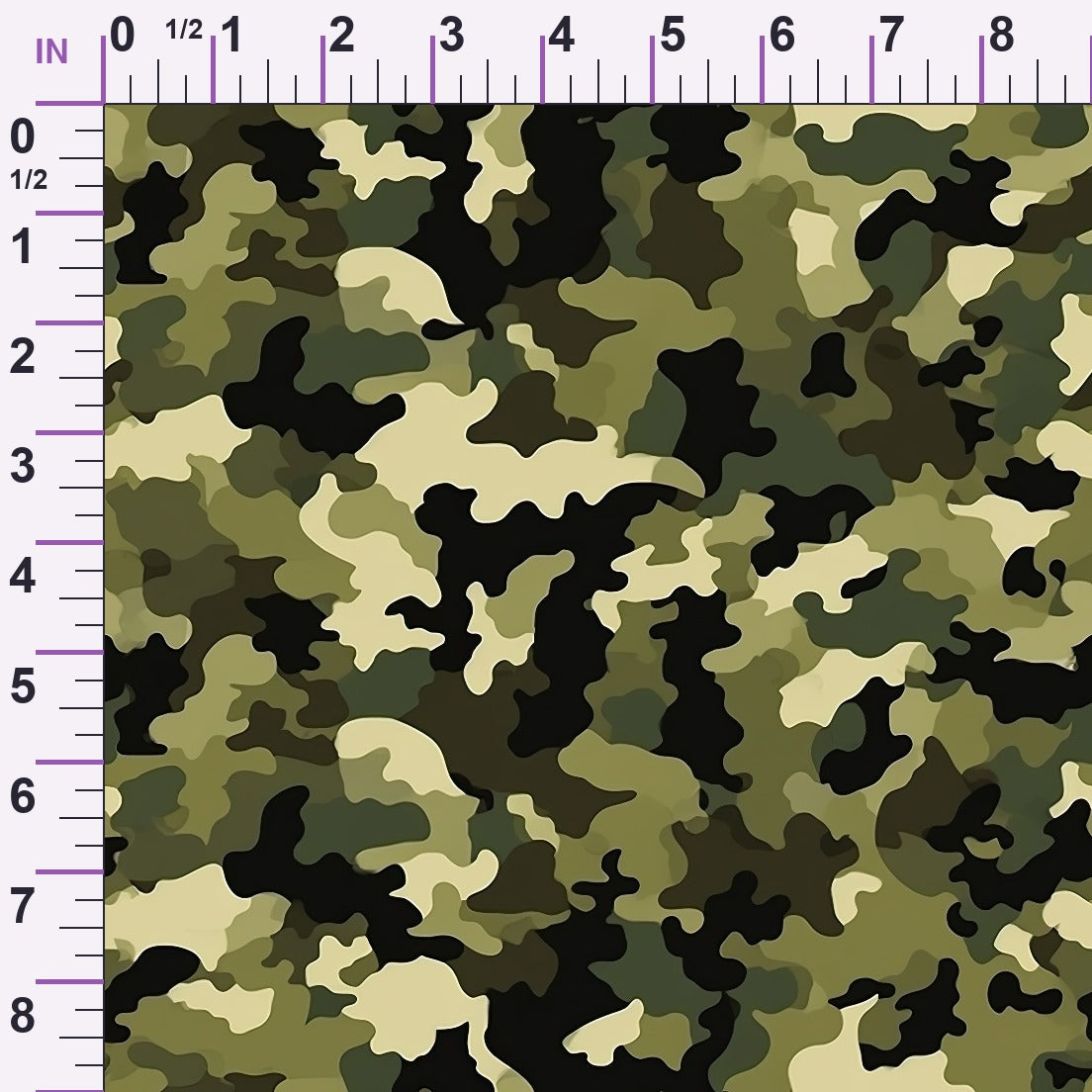 Woodland Recon Pattern 6 Minky Fabric
