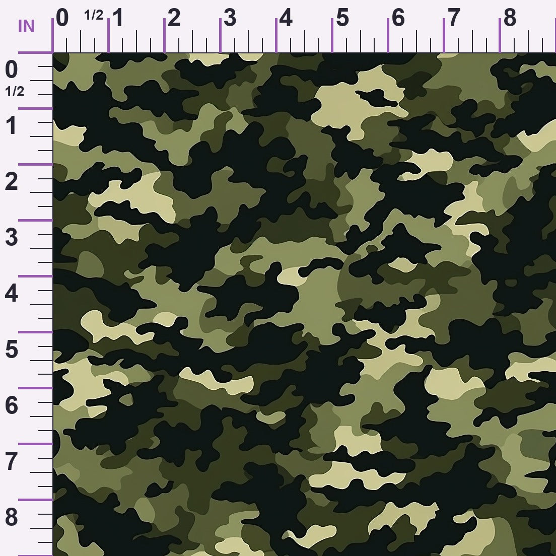 Woodland Recon Pattern 7 Minky Fabric