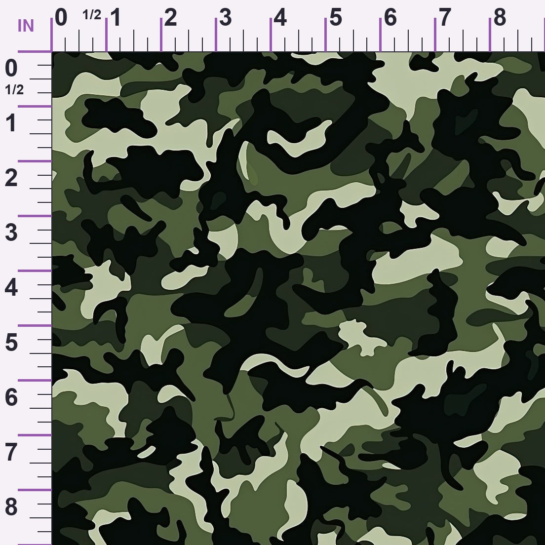 Woodland Recon Pattern 8 Minky Fabric