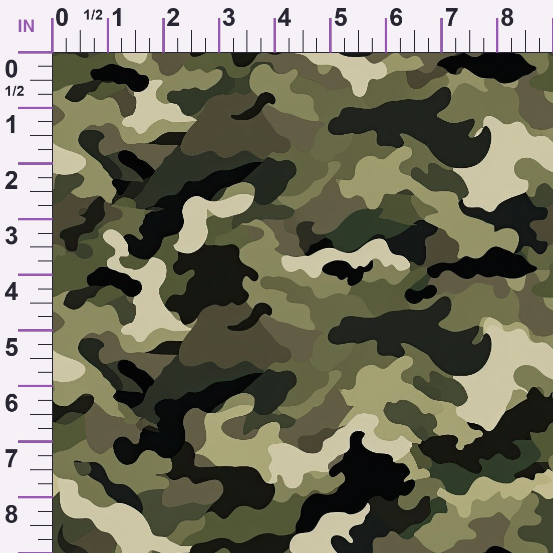 Woodland Recon Pattern 9 Minky Fabric
