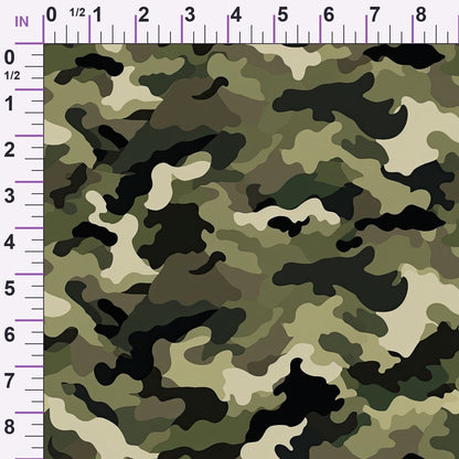 Woodland Recon Pattern 9 Minky Fabric