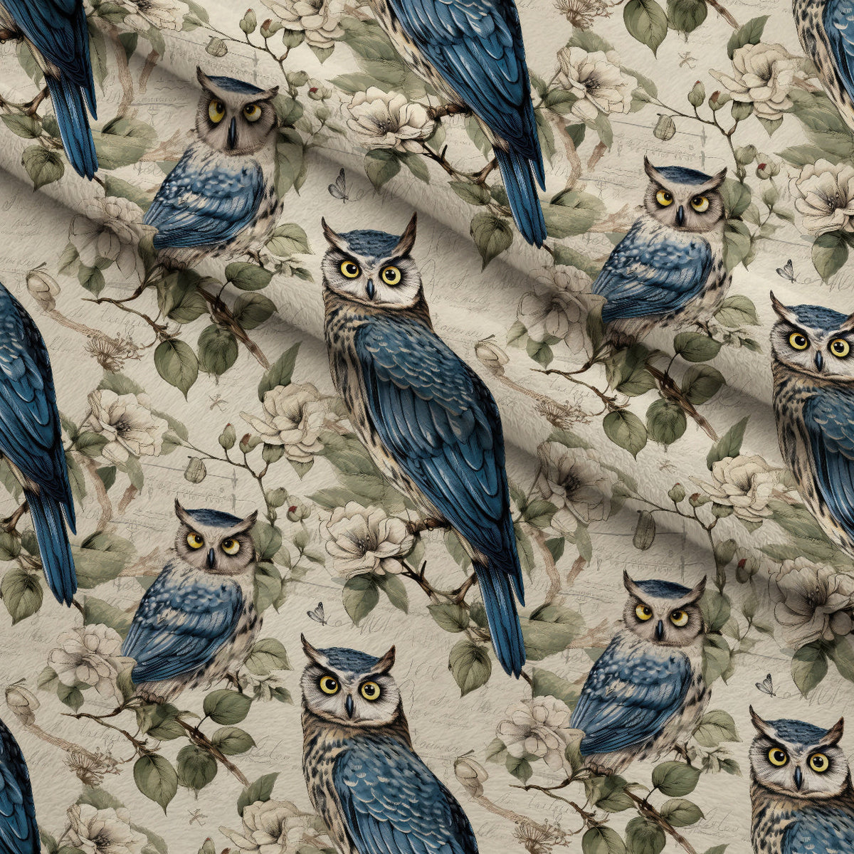 Woodland Watchers Pattern 1 Minky Fabric