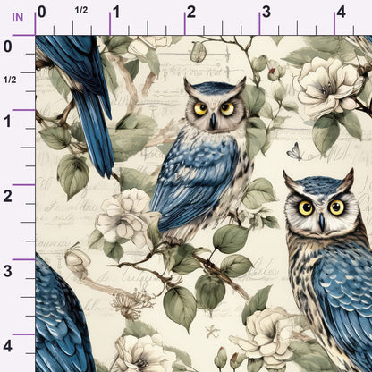 Woodland Watchers Pattern 1 Minky Fabric