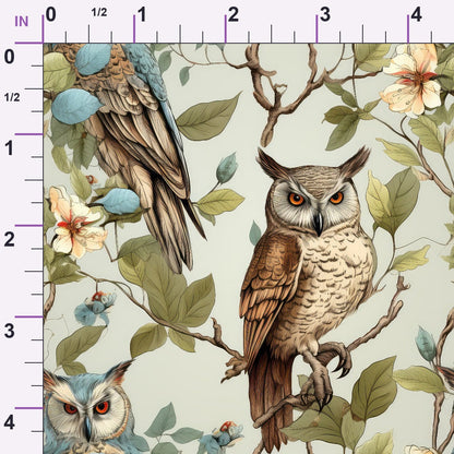 Woodland Watchers Pattern 11 Minky Fabric