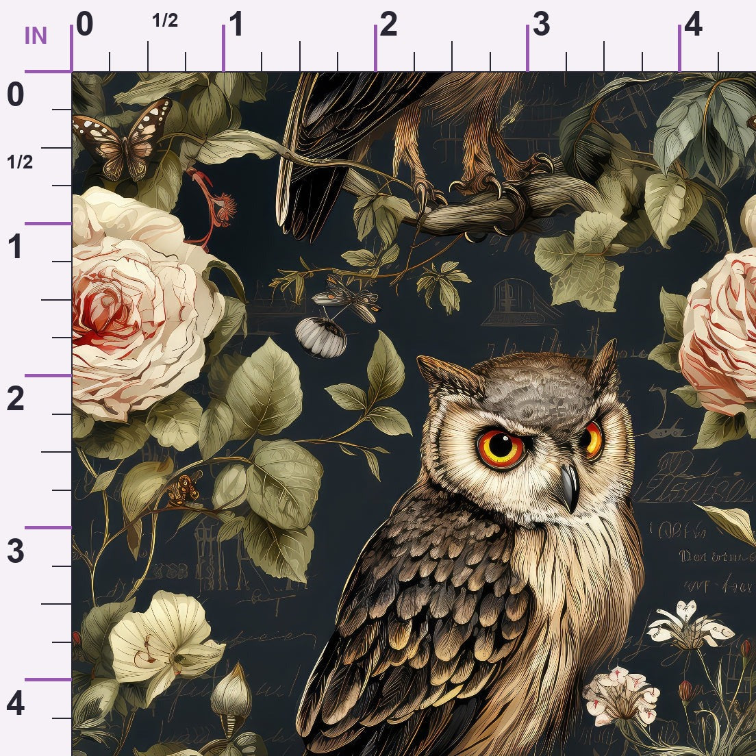 Woodland Watchers Pattern 12 Minky Fabric